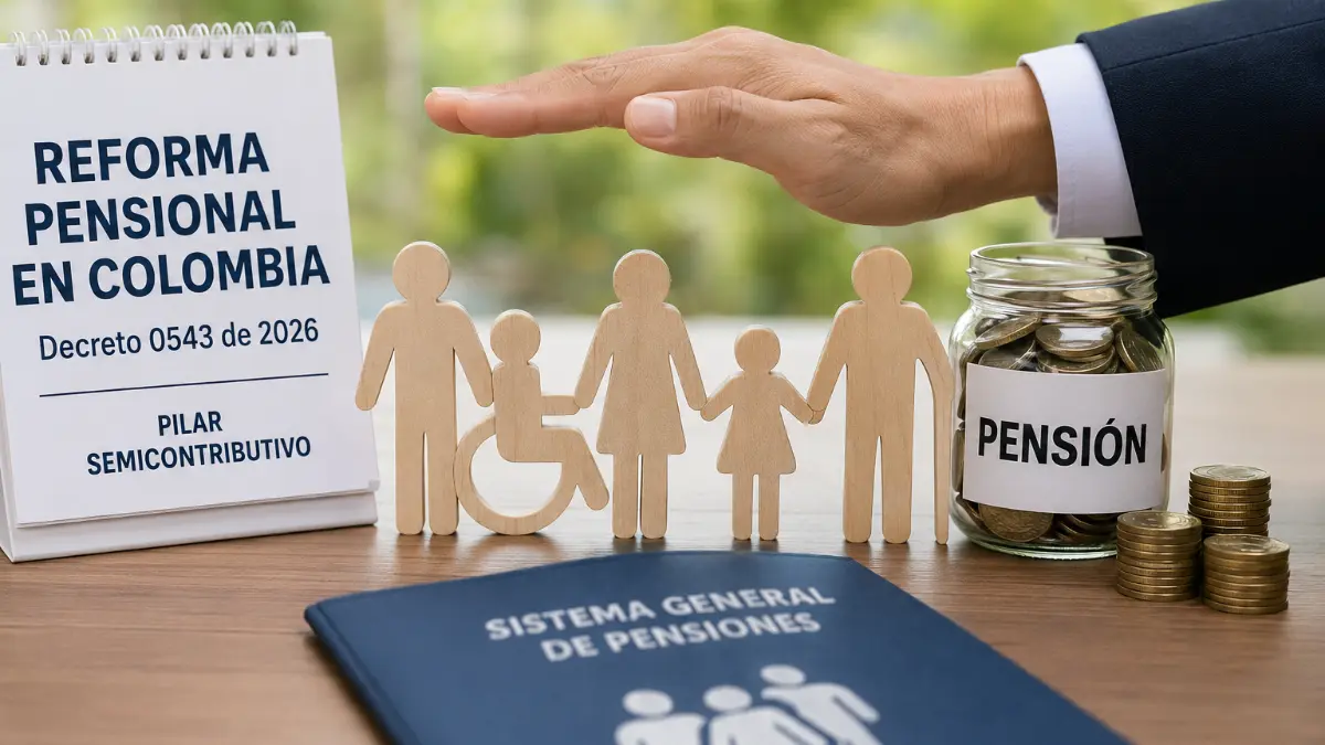 Gobierno reglamenta el Pilar Semicontributivo y amplía la protección pensional para poblaciones vulnerables en Colombia