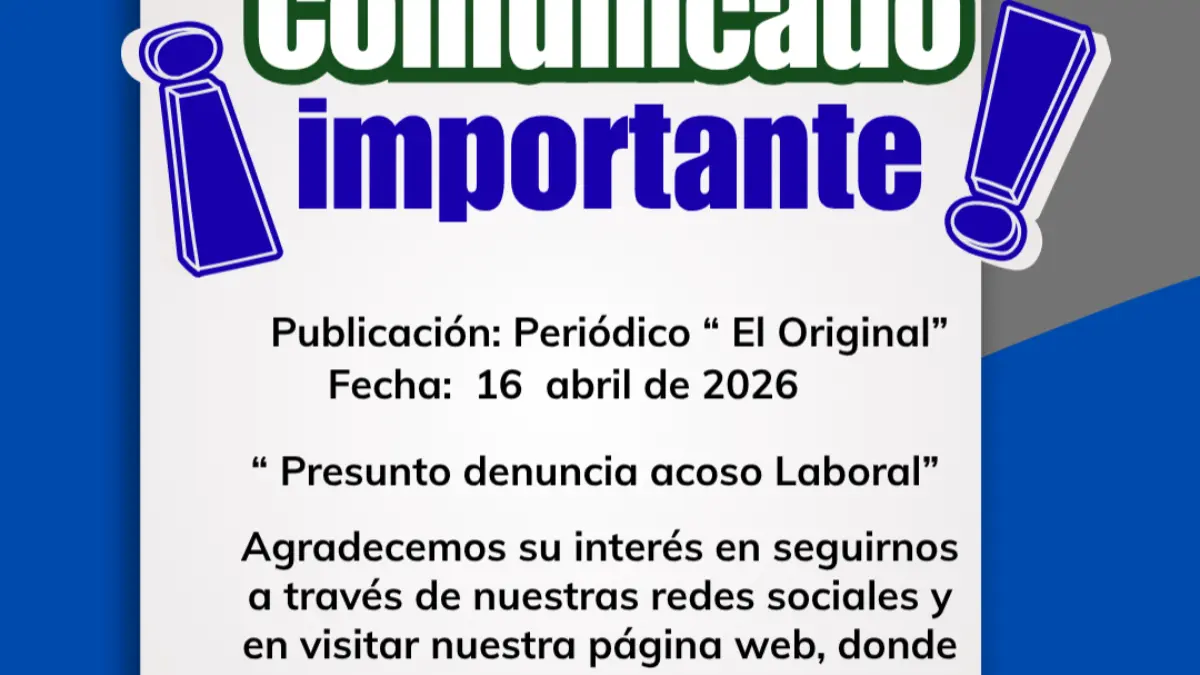 blog PRONUNCIAMIENTO PÚBLICO